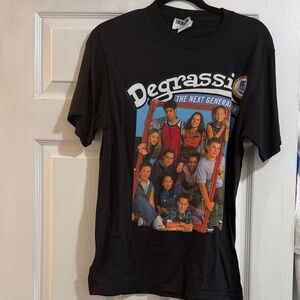 Degrassi The Next Generation Black Graphic T-Shirt unisex - size small (new)